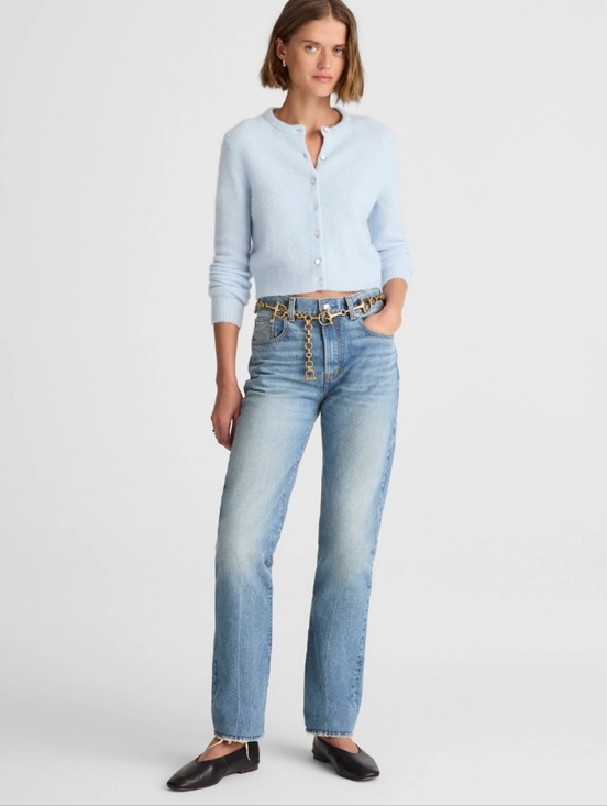 Madewell Denim - Madewell Alexa Chung for Madewell Franny Straight Jean in Oakwick Wash